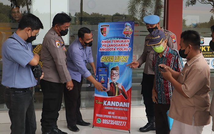 Polres Mojokerto Sosialisasikan Program Kandani ke Masyakarat