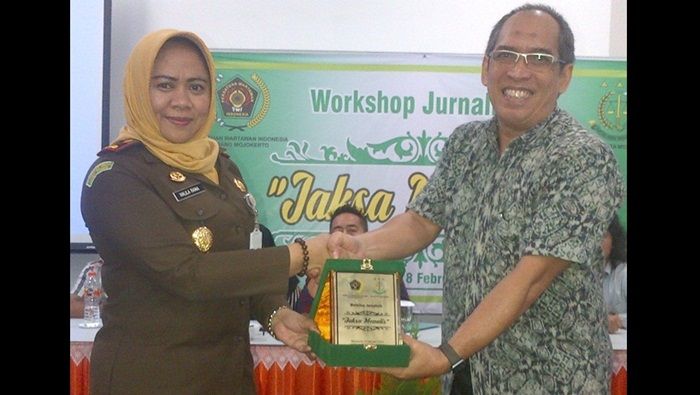 Kejari Kota Bersama PWI Mojokerto Gelar Workshop Jurnalistik