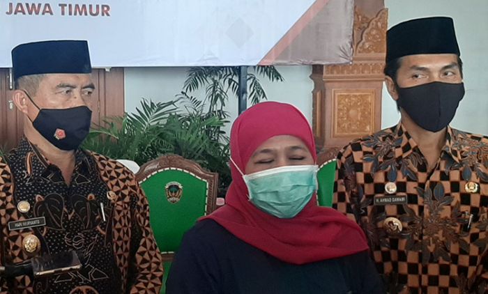 ​Gubernur Jatim Resmikan Tim Penegak Disiplin Protokol Kesehatan