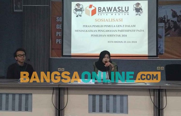 Bawaslu Kota Madiun Gelar Sosialisasi Pilkada 2024 untuk Pemilih Pemula