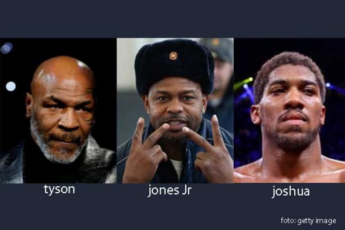 Roy Jones Jr Hadapi Mike Tyson 12 September, Anthony Joshua yang Koar-koar