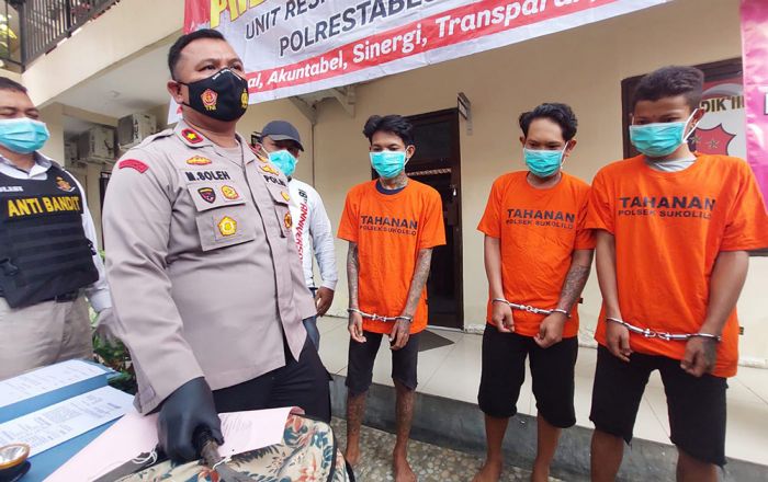 Acungkan Sajam ke Pengendara, 3 Pemuda Diamankan, 2 di antaranya Residivis