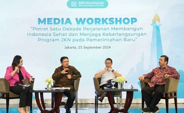 Media Workshop BPJS Kesehatan, Potret Satu Dekade Program JKN dan Tantangan Pemerintahan Baru