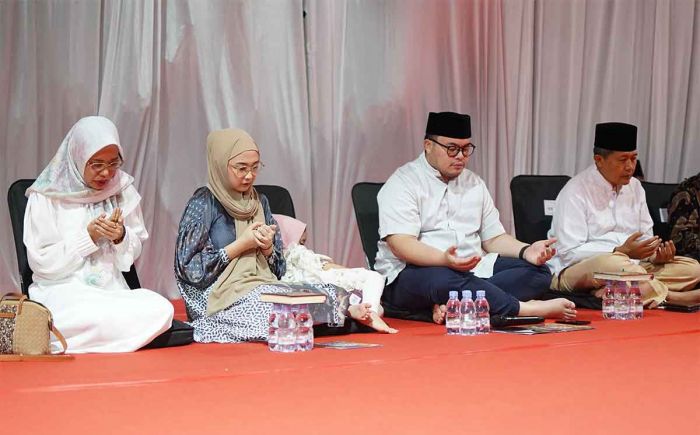 H-1 Pemilu 2024, Bupati Kediri Gelar Khataman dan Doa Bersama