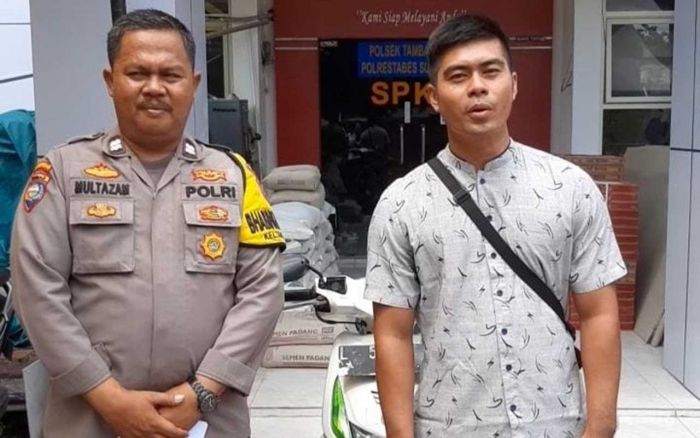 Motor Hasil Pencurian di Surabaya Dikembalikan oleh Polisi Kepada Pemiliknya