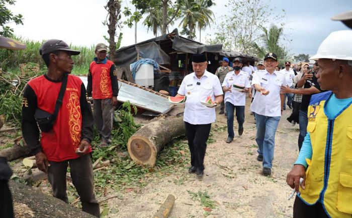 Bupati Malang Tinjau Pengerjaan Awal Ruas Jalan Gondanglegi Menuju Pantai Balekambang