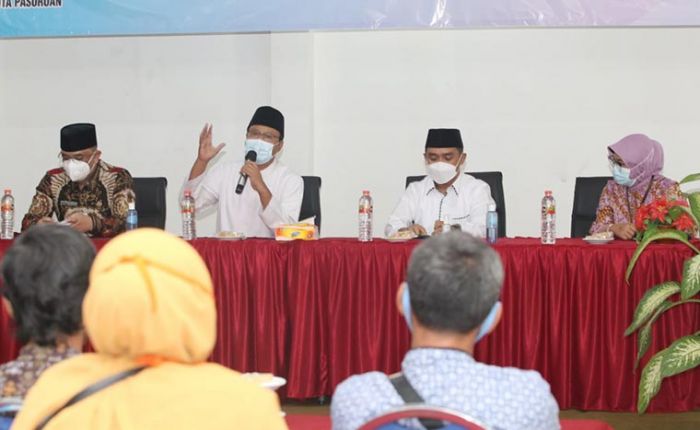 Gus Ipul: Mari Kita Buat Pasar di Kota Pasuruan Senyaman Mungkin