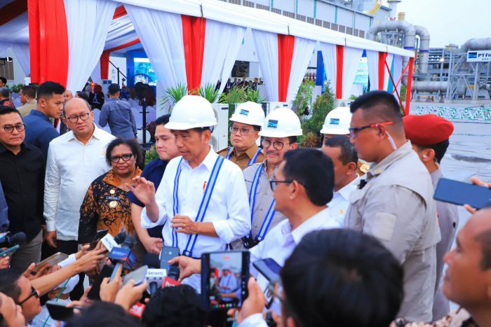 Dampingi Jokowi Resmikan Smelter Freeport di Gresik, Pj Adhy Karyono Optimis Dongkrak Perekonomian