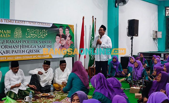 Target 16 Kursi di 2024, Ketua PKB Gresik Rangkul Tokoh Lintas Generasi