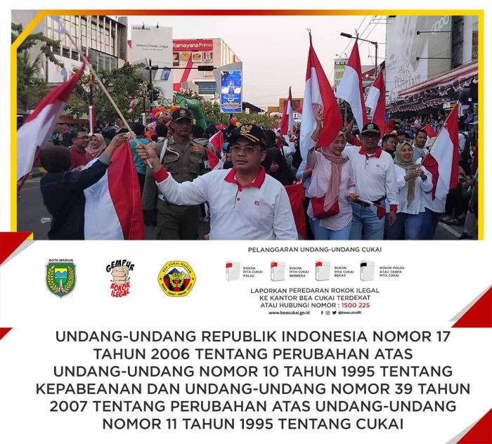 Ajak Warga Kibarkan Merah Putih pada 1 Agustus, Pemkot Madiun Bagikan Ribuan Bendera