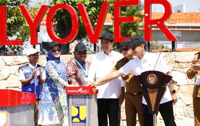 Dampingi Presiden Jokowi Resmikan Flyover Juanda, Pj Gubernur Jatim Ucapkan Terima Kasih