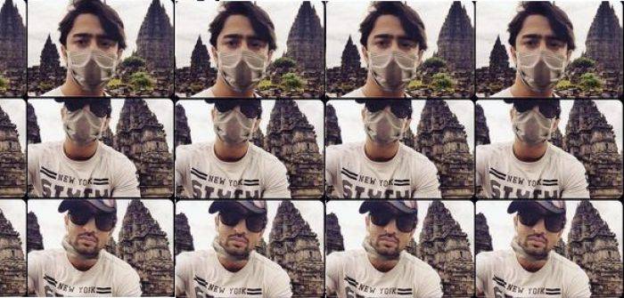 Ke Prambanan, Shaheer Gunakan Masker, Ada Apa?