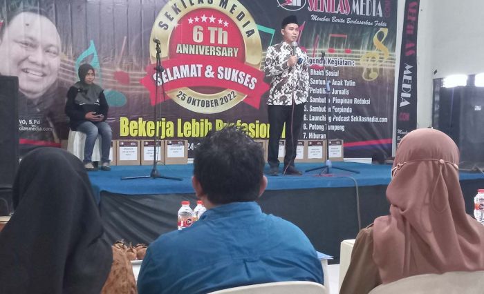 Wakil Bupati Mojokerto Ajak Insan Media Ikut Berperan Mencerdaskan Bangsa