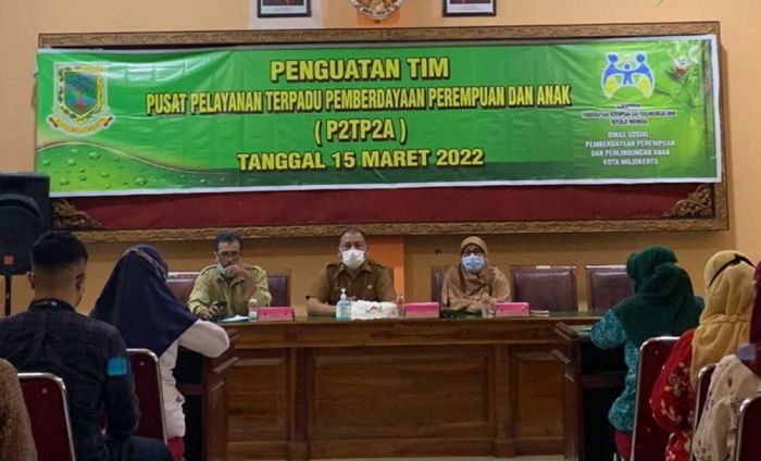 Upaya Preventif, Dinsos P3A Kota Mojokerto Gelar Penguatan Tim P2TP2A