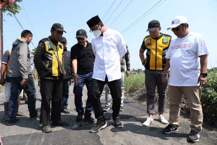 Lalu Lintas Padat, Pemkab Sidoarjo akan Lebarkan Jalan Penghubung 3 Desa Wonoayu