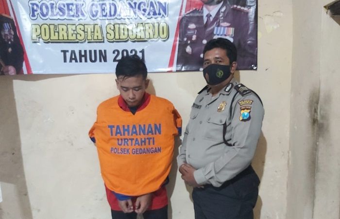 Nekat ​Curi Motor Trail di Warkop, Pemuda di Sidoarjo Dibekuk Polisi yang Lagi Ngopi