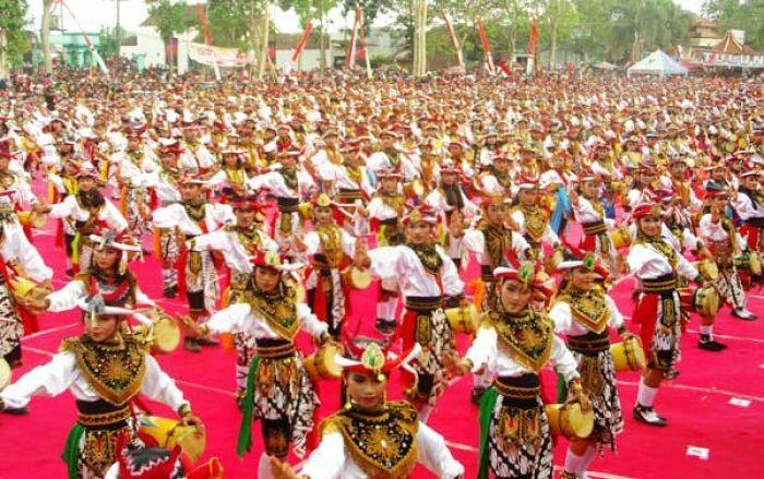 Acara HUT Kabupaten Tulungagung Pecahkan Rekor Muri dan Dunia Sekaligus