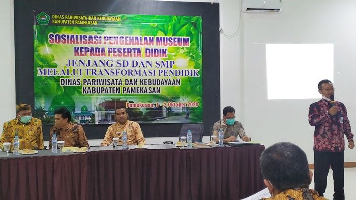 ​Disparbud Pamekasan Gelar Sosialisasi Pengenalan Museum ke Siswa SD dan SMP