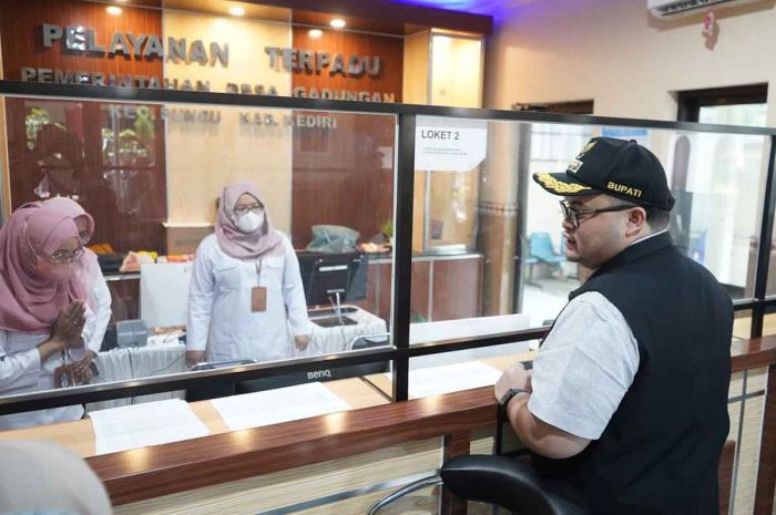 Bupati Kediri Minta Setiap Gerai Pelayanan Publik Dipasang CCTV