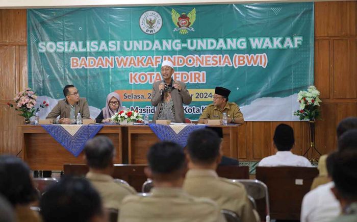 Perwakilan BWI Kota Kediri Tingkatkan Pemahaman Wakaf untuk Camat dan Lurah