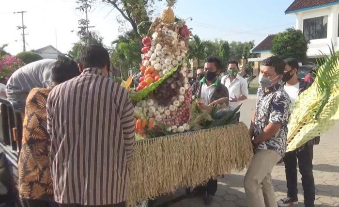 Pandemi, Tradisi Unduh-unduh GKJW Jombang Digelar Secara Simbolis