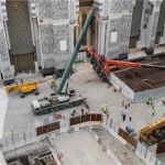 Crane yang roboh di Masjidil Haram. foto: http://en.farsnews.com