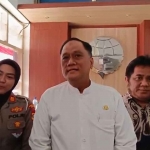 Kepala Dishub Jember, Agus Wijaya, saat memberi keterangan ke awak media.