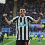 Miguel Almiron menyumbang satu gol kemenangan Newcastle atas tuan rumah Leicester City.