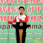 Wagub Jatim, Emil Elestianto Dardak, saat menghadiri pembukaan PPAP 2022 di Bumi Perkemahan Gagaharum, Lumajang.