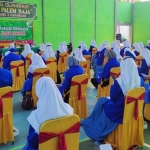 Para Siswa SMAN 2 Karangan saat mengikuti program JMS dari Kejari Trenggalek.