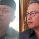 Ketua DPRD Tuban Miyadi dan Wakil Bupati Noor Nahar.