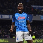 Victor Osimhen cetak gol pembuka saat Napoli mengalahkan AS Roma di pekan ke-20 Liga Italia