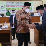 Wakil Bupati Sidoarjo, Subandi, saat membuka Musda DMI Sidoarjo. Foto: Ist