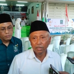 Ketua DPC PKB Tuban, Mohammad Miyadi didampingi Sekretaris DPC, Mirza Ali Mansyur.