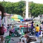 Kondisi Alun-alun Gresik. foto: syuhud/ BANGSAONLINE