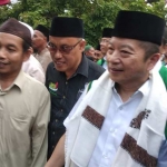 Kedatangan Plt. Ketua Umum PPP Suharso Monoarfa disambut ratusan kader.