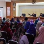 Sosialisasi survei kesehatan balita dengan menggandeng kader kilisuci. Foto: Ist.