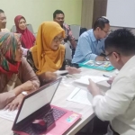 Proses verifikasi terhadap pembeli kios di Pasar Besar Tuban dilakukan secara bertahap.