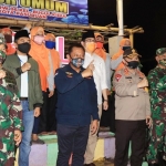 Forkopimda Jatim foto bersama jajaran Pemkot Pasuruan.