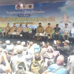 Bupati dan Wabup Jember serta jajaran Forkopimda saat menghadiri undangan peringatan HTN ke-62.