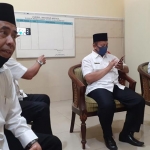 Pimpinan Baznas Sumenep saat melakukan silaturahmi ke Kantor Kemenag Sumenep, Selasa (9/6/2020) kemarin.