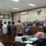 Sidang kasus pemotongan insentif ASN di BPPD Sidoarjo.