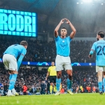 Rodri cetak gol pembuka kemenangan City atas Munchen di Liga Champions. 