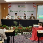 INOVATIF: Peluncuran Sekolah Ikadi saat Rakor PD Ikadi Sidoarjo, di Hotel Fave, Minggu (19/9/2021). foto: MUSTAIN/ BANGSAONLINE