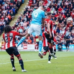 Erling Haaland sumbang satu gol kemenangan City atas Sheffield United