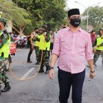 Plt. Wali Kota Pasuruan Raharto Teno Prasetyo, S.T. saat melakukan pemantauan.