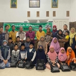 Bakti sosial yang digelar Yayasan Lintang Songo Foundation di Ponpes Birul Ulum, Sidoarjo. Foto: Ist