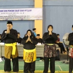 Kejuaraan silat yang digelar Disporapar Pamekasan.