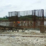 Jembatan gantung penghubung Bojonegoro-Trucuk.