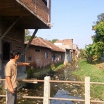 Anak sungai Wrati di desa Gempol mengalami pendangkalan.